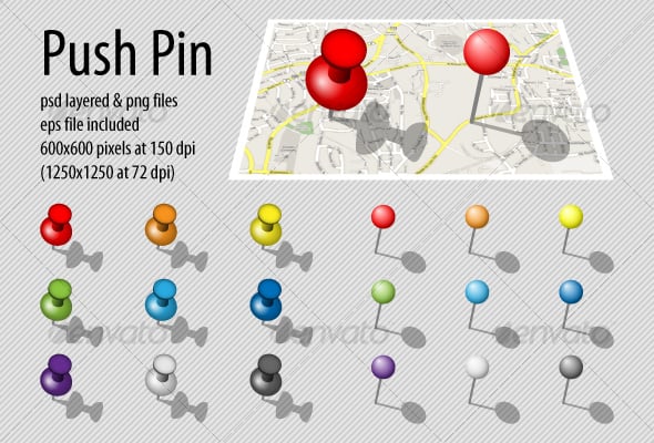 push pin