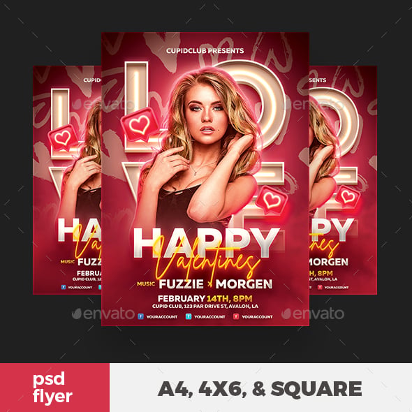 Valentines Day Flyer