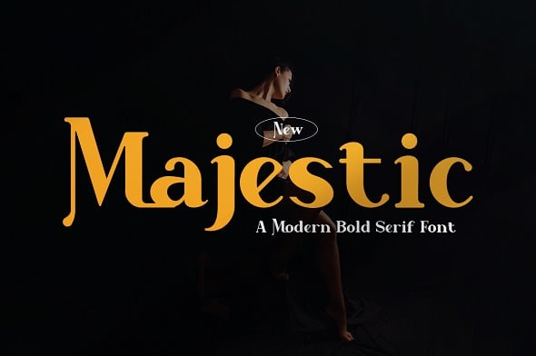 Majestic - Bold Serif Font