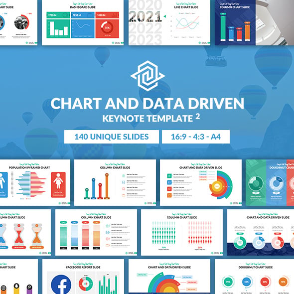 Chart and Data Driven 2 Keynote Presentation Template