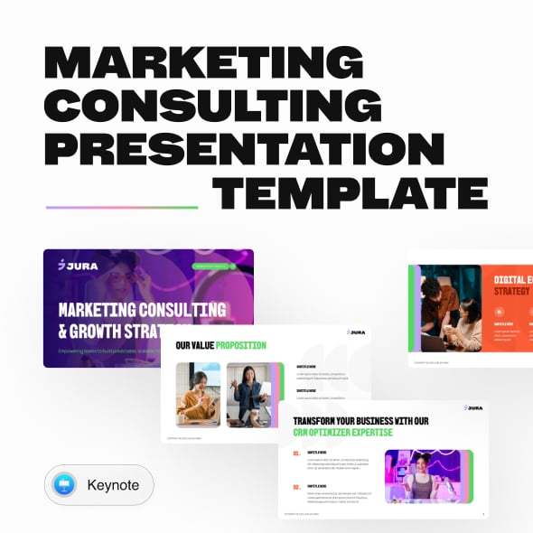 Jura – Marketing Consulting Keynote Presentation Template