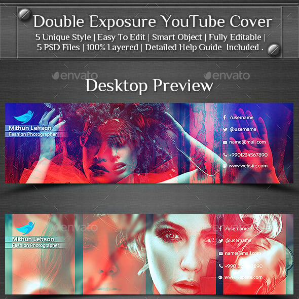 Double Exposure YouTube Cover