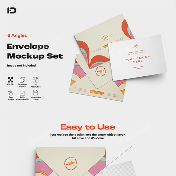 Envelope Mockup Set