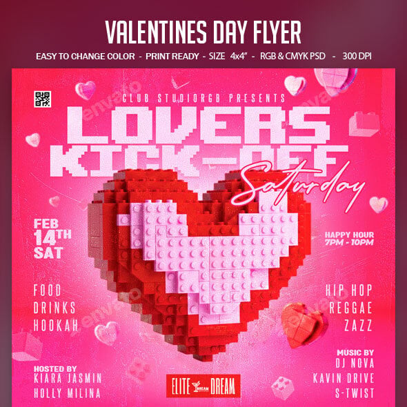 Valentine's Day Flyer