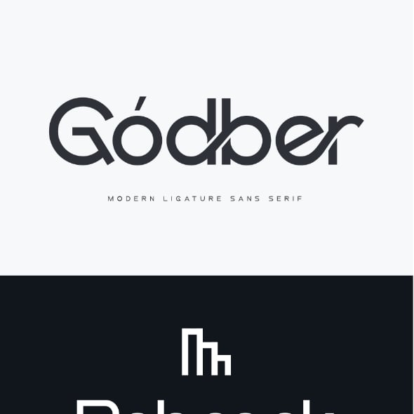 Godber - Modern Ligature Sans Seirf