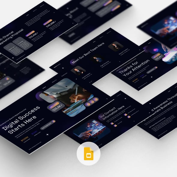 Digital Marketing Proposal Google Slides Presentation