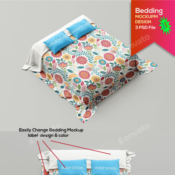 Bedding Mockup