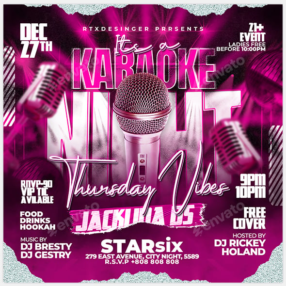 Karaoke Flyer