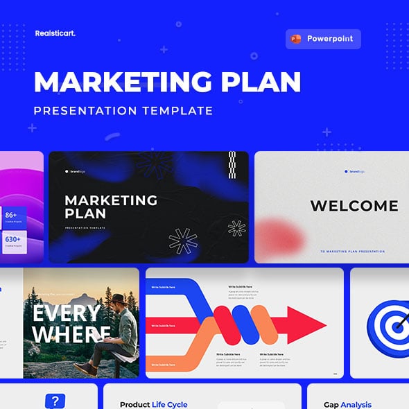 Marketing Plan Google Slide Template