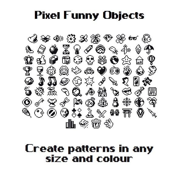 Pixel Funny Objetcs