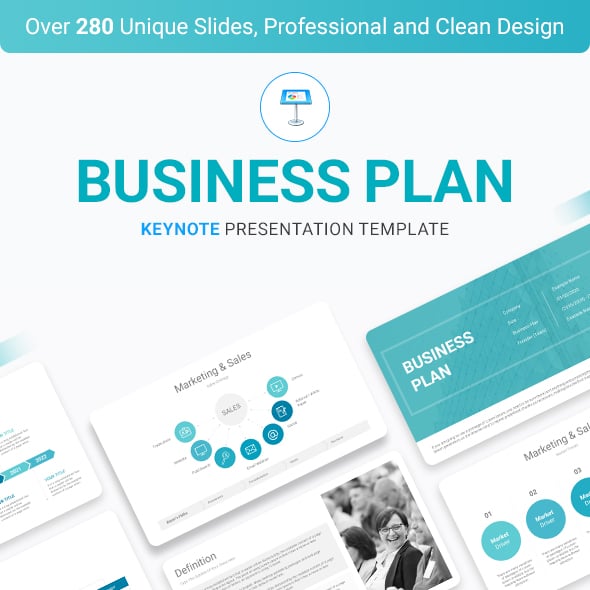 Business Plan Keynote Presentation Template