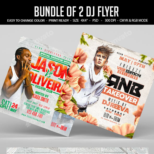 Dj Flyer Bundle