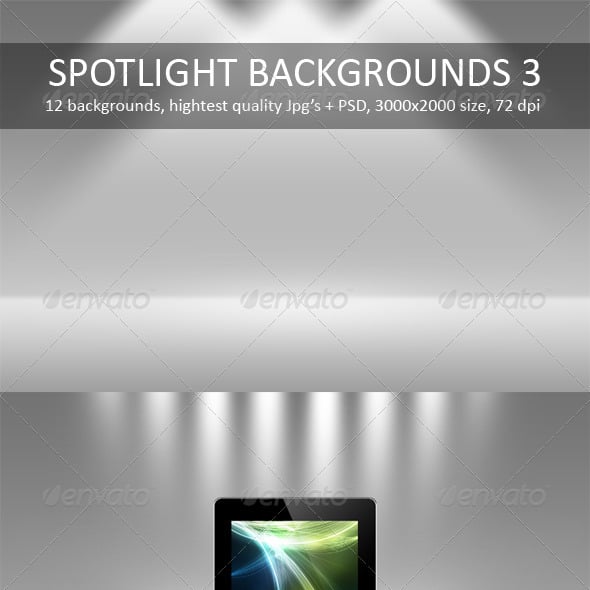 12 Spotlight Backgrounds Pack 3