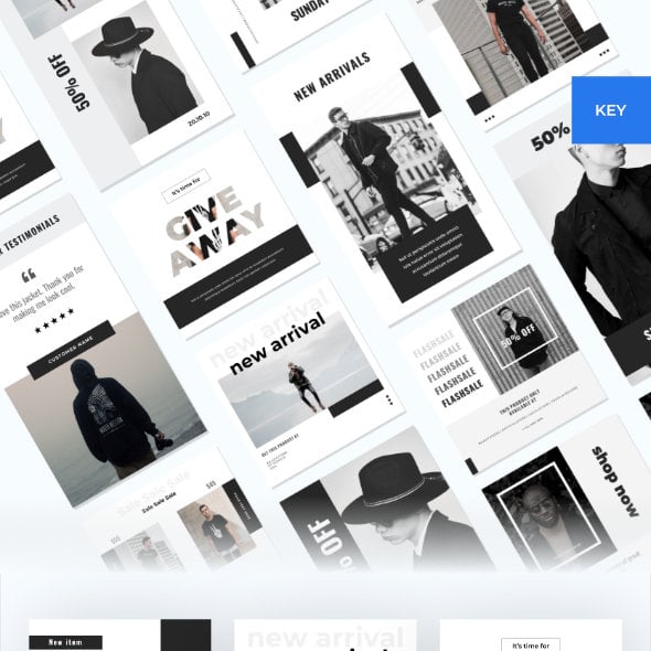 Motion - Instagram Feed Story Keynote Template