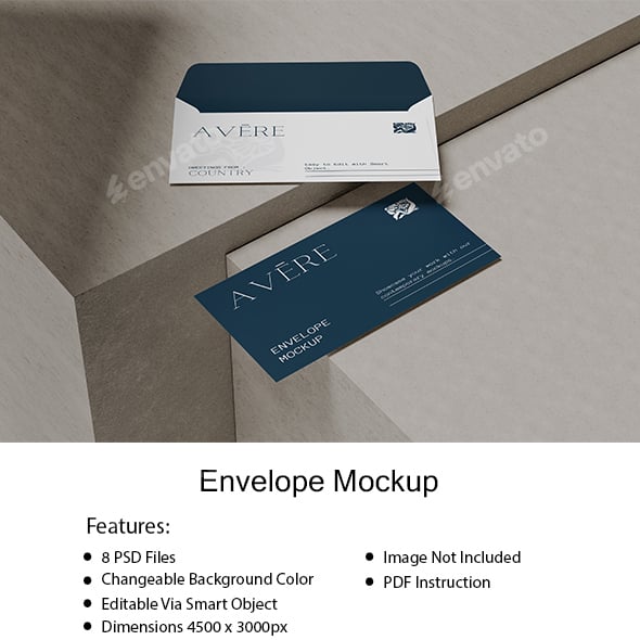 Envelope Mockup