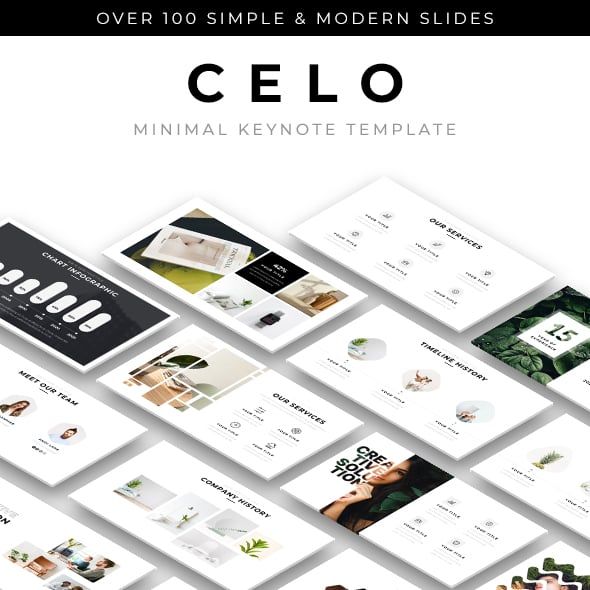 Celo - Minimal Keynote Template