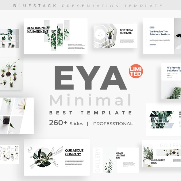 EYA Minimal & Clean Powerpoint Template