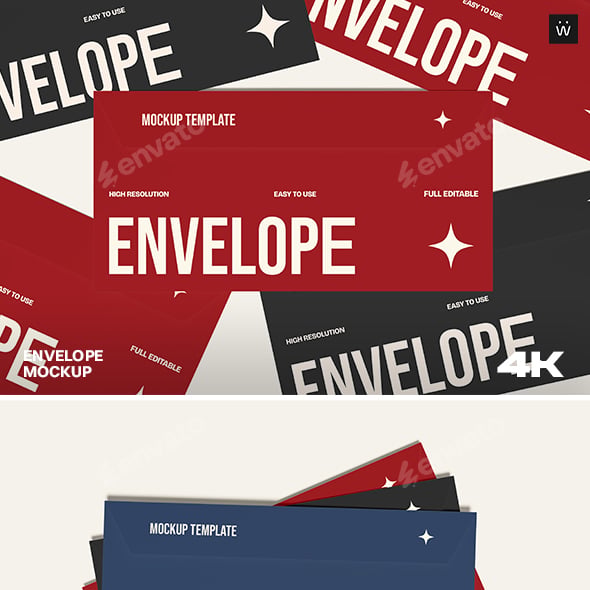 Envelope Mockup
