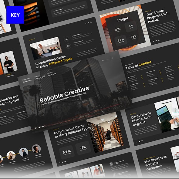 Reliable Multipurpose Keynote Template