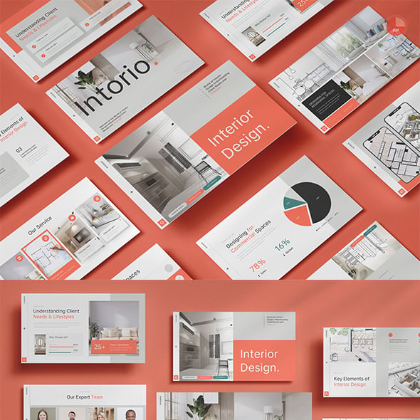 Intorio - Interior Design PowerPoint Presentation Template