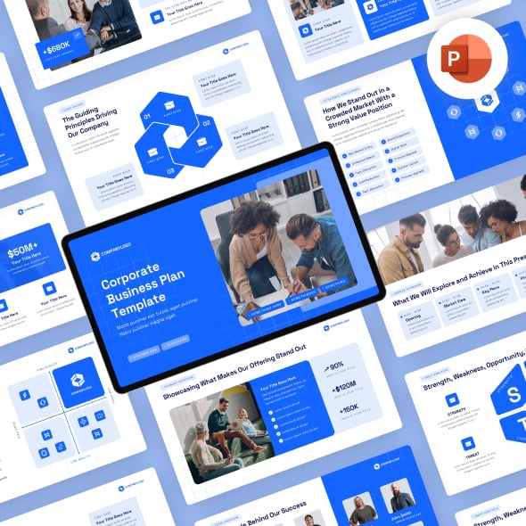 Corporate Business Plan PowerPoint Template