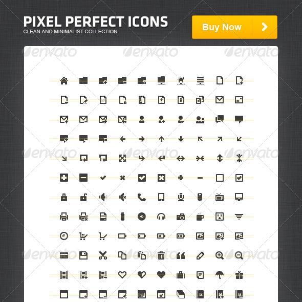 Pixel Perfect Icons