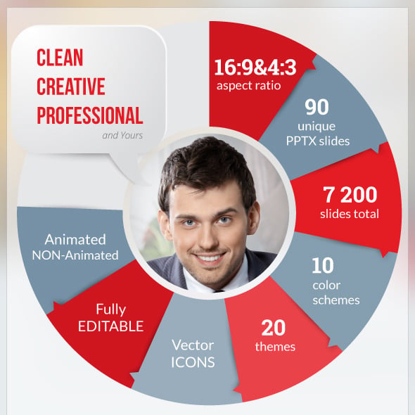 Startup Pitch Deck Leader-Up Presentation Template