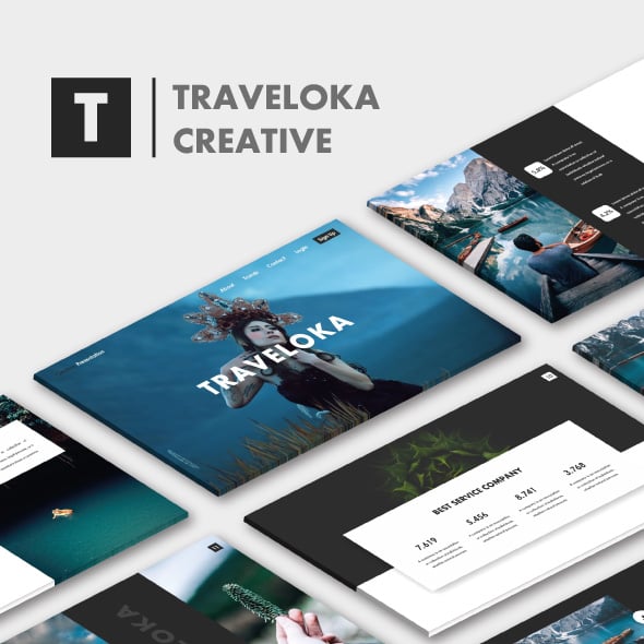 Traveloka PowerPoint Templates