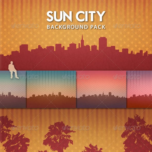 Sun City Background Pack